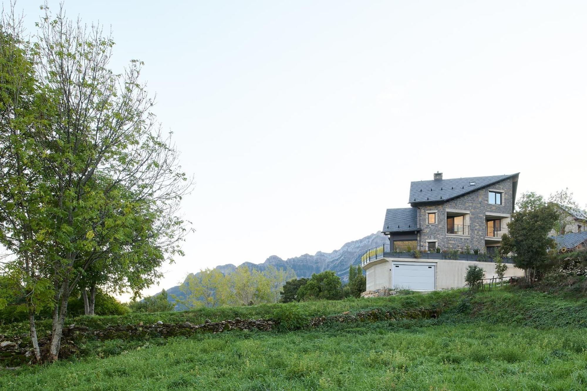 Casa De La Paz En El Valle De Tena Sandiniés Eksteriør billede