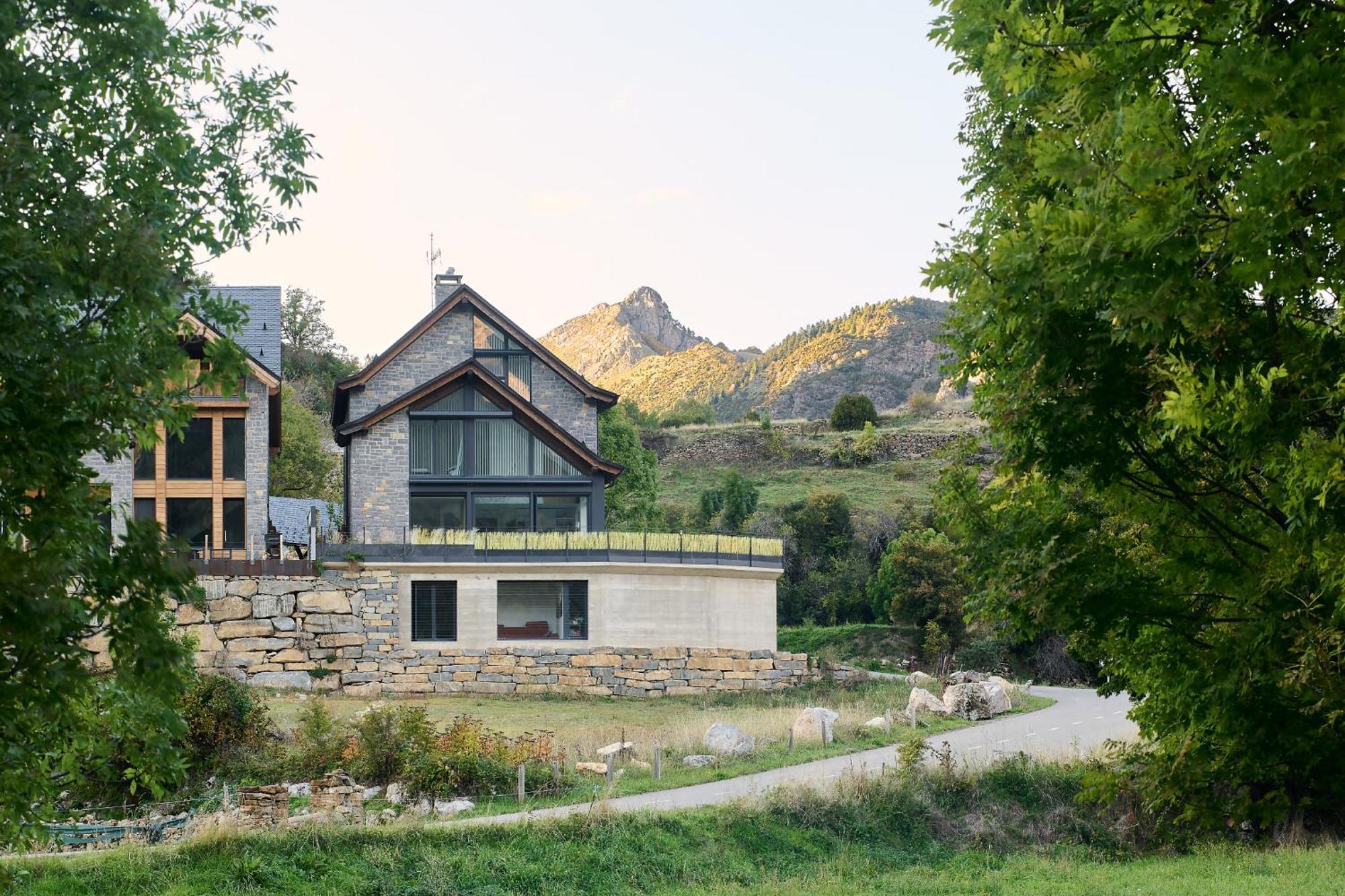 Casa De La Paz En El Valle De Tena Sandiniés Eksteriør billede