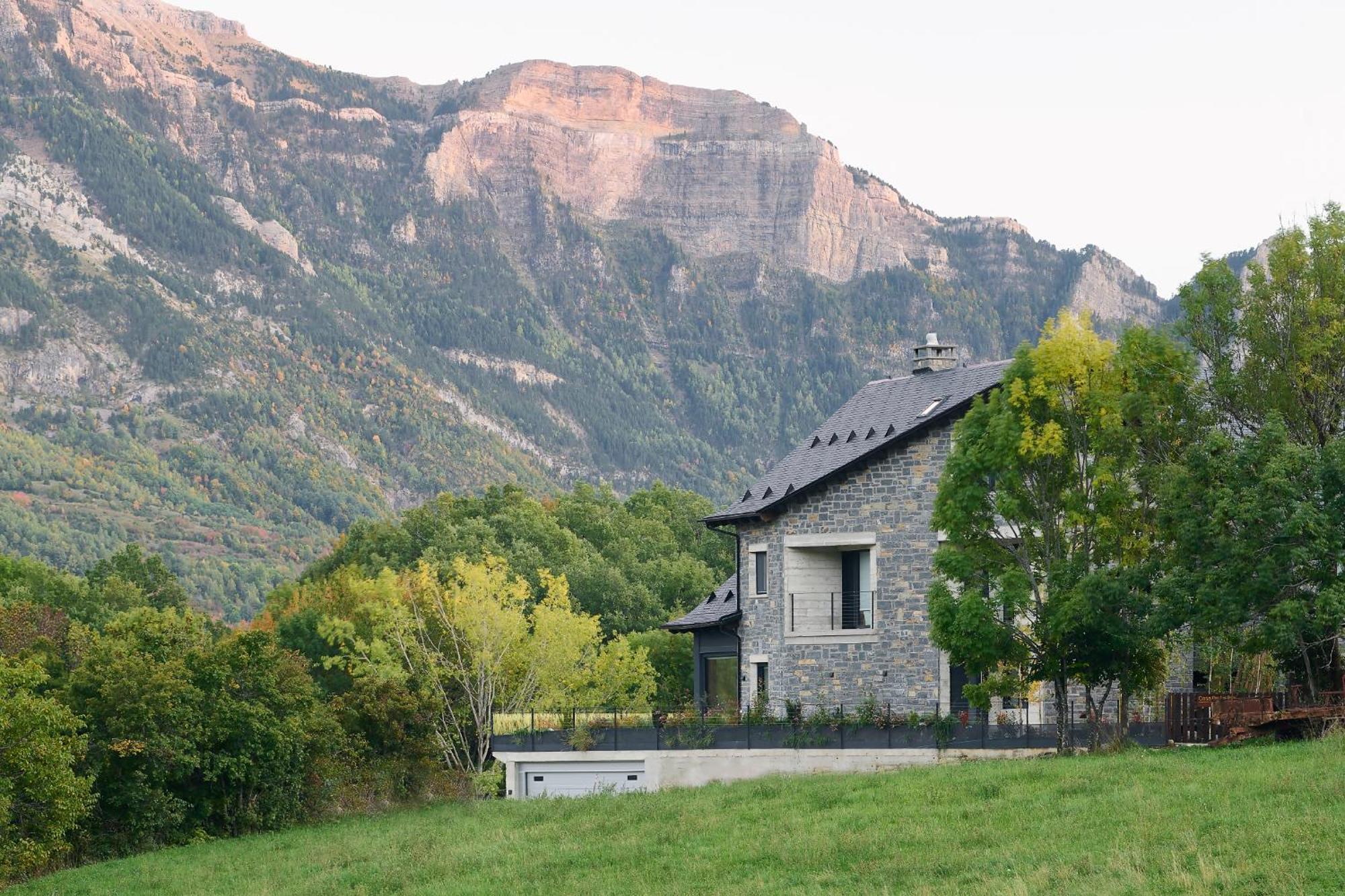 Casa De La Paz En El Valle De Tena Sandiniés Eksteriør billede